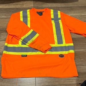 High vis safety shirt